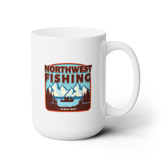 Vintage Fishing Coffee Mug