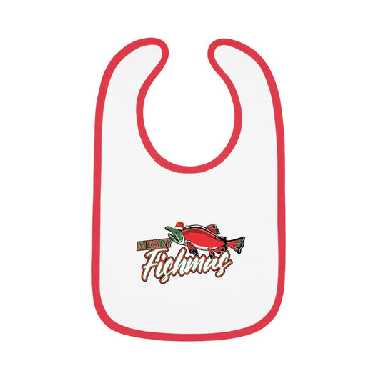 Merry Fishmas Baby Bib