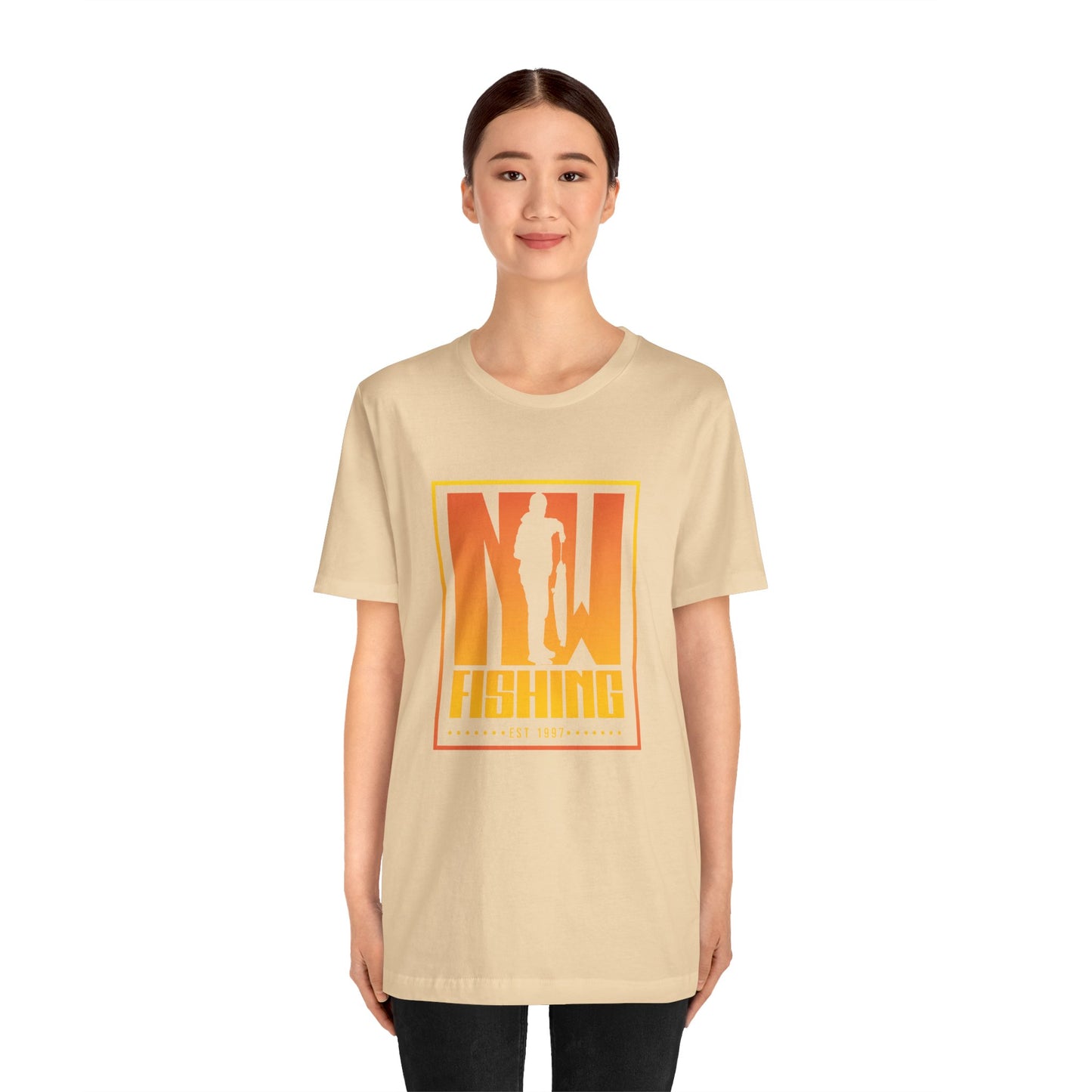 Sunset Vintage Fishing T-Shirt