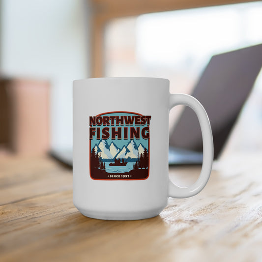 Vintage NW Fishing Coffee Mug