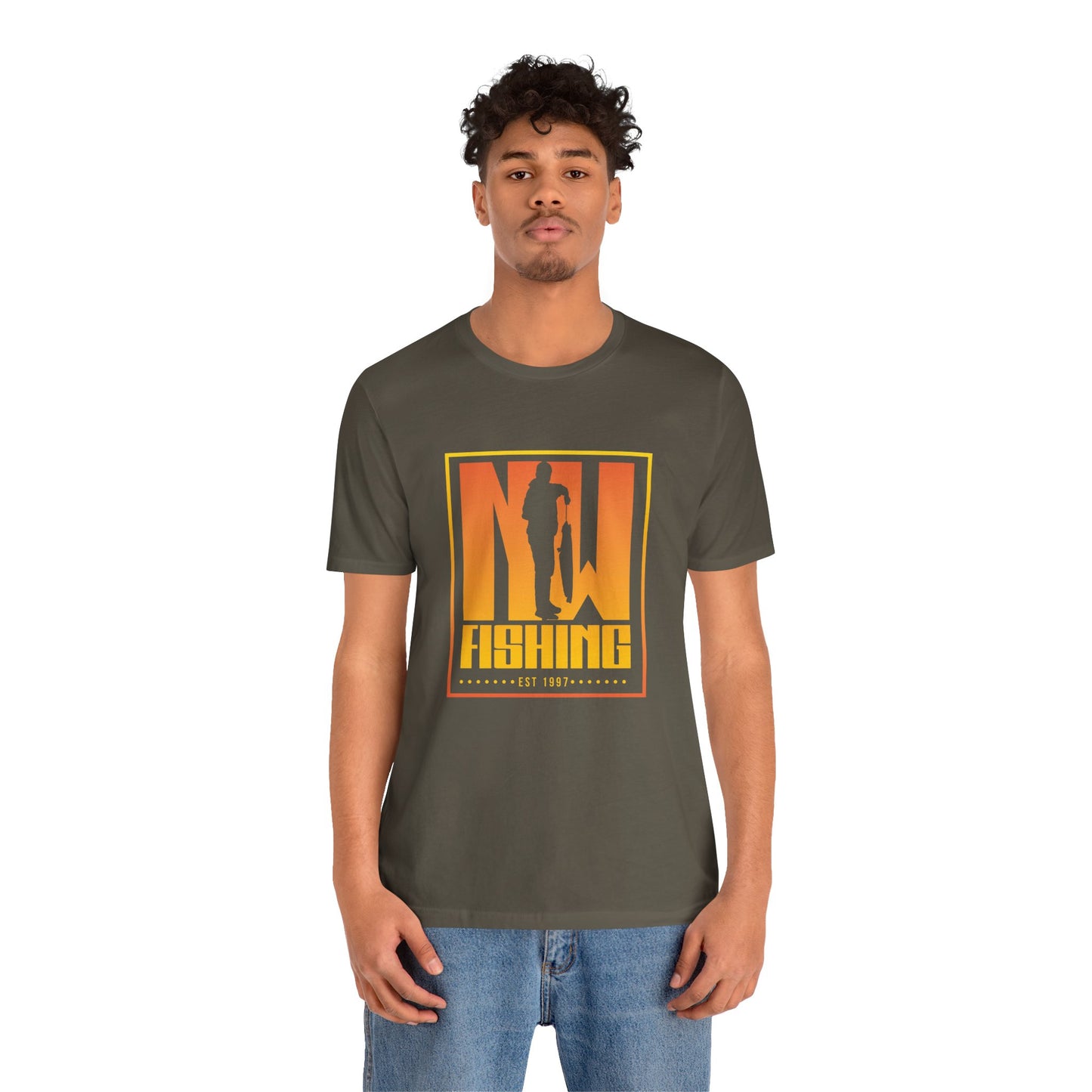 Sunset Vintage Fishing T-Shirt