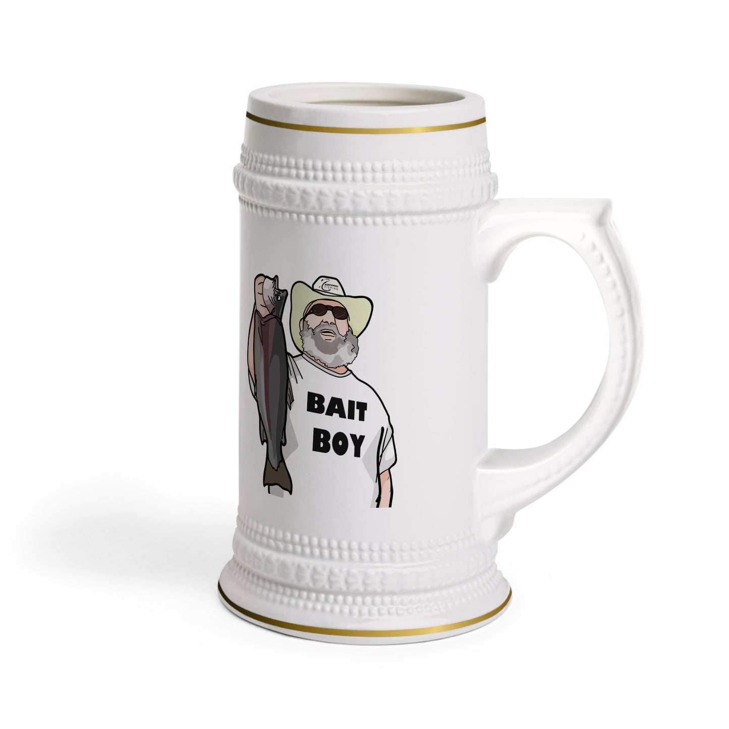 Bait Boy Beer Stein