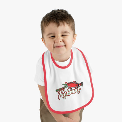 Baby Bib - Merry Fishmas Northwest Fishing Babies Bib