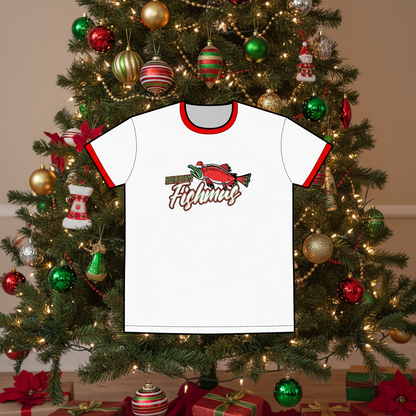 Merry Fishmas Ringer Tee