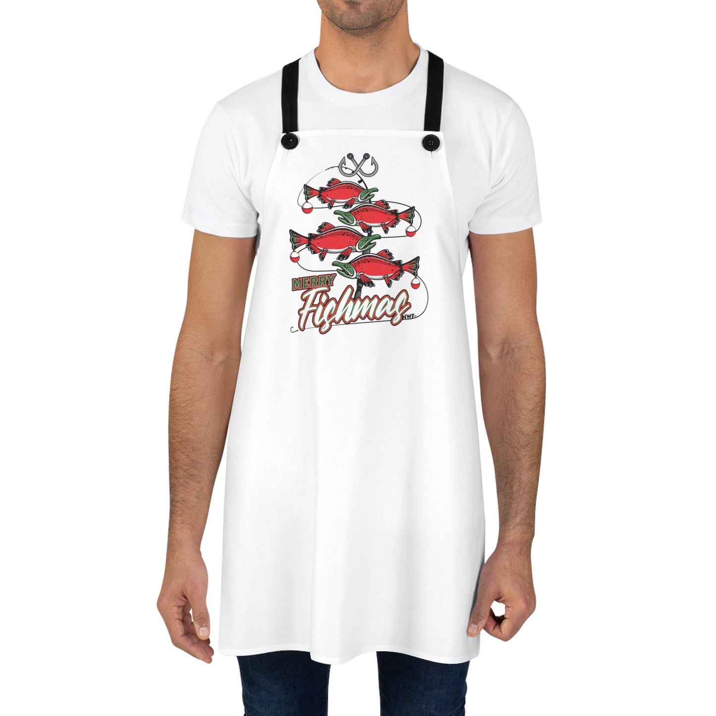Merry Fishmas Apron