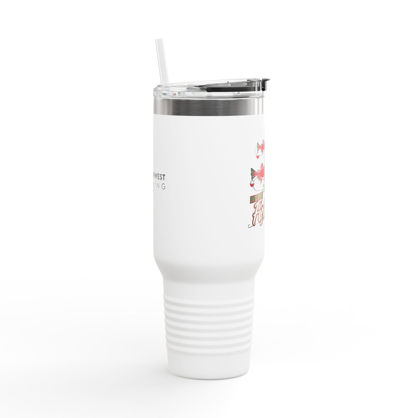 Merry Fishmas Travel Mug 40oz