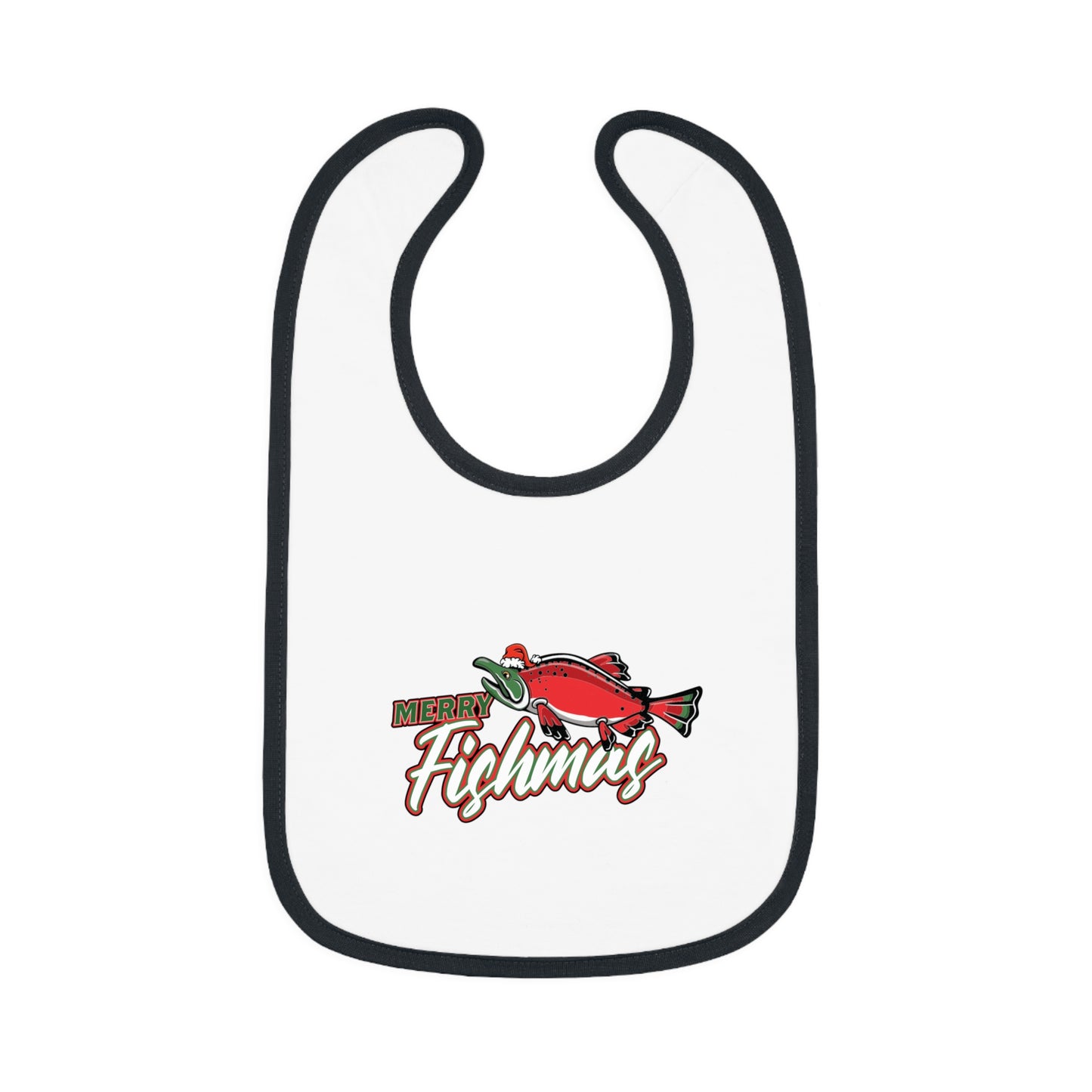 Merry Fishmas Baby Bib