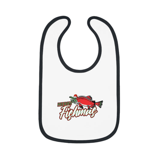 Merry Fishmas Baby Bib