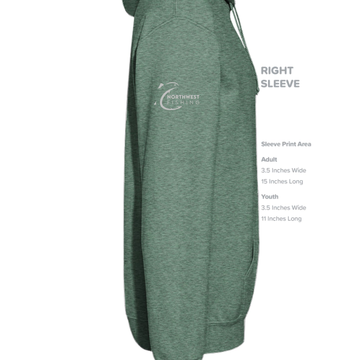 Heather Sport Dark Green - SLEEVE_RIGHT