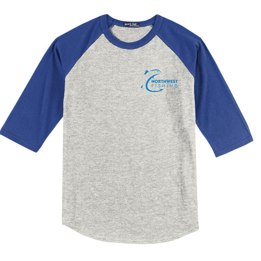 HEATHER GREY / ROYAL - FRONT