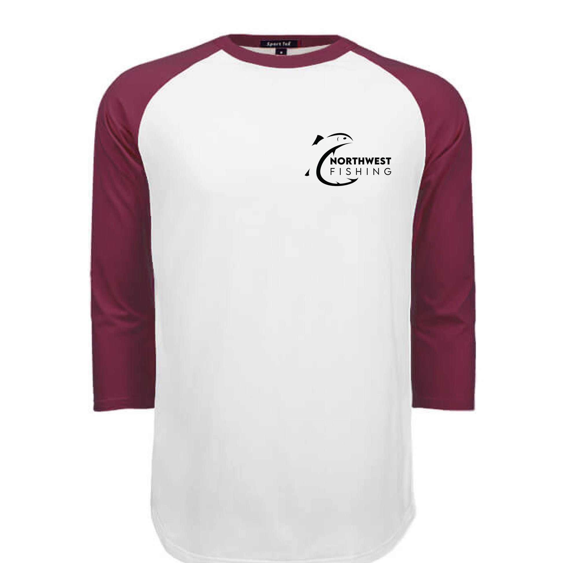 WHITE / MAROON - FRONT